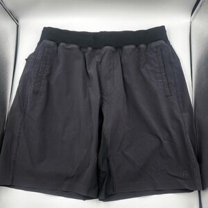Greyson Men's Training Black Elastic Waist Mesh Liner Shorts Size Large